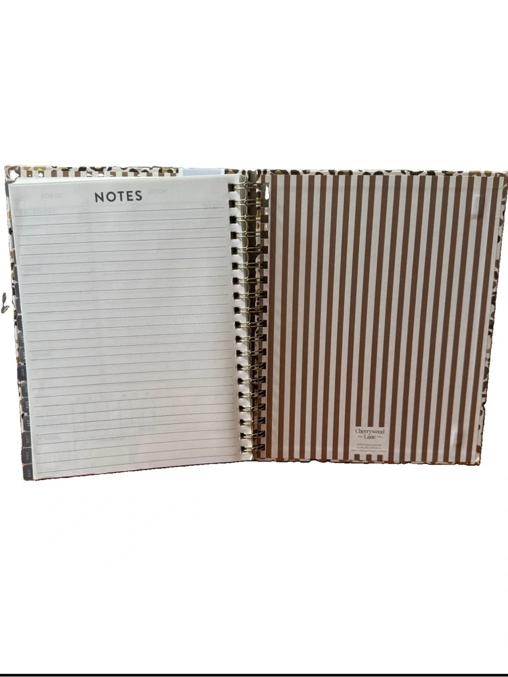 Eccolo Planner 2026- 2027 18-Month Weekly & Monthly Planner Hard Cover 10x8”